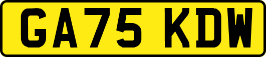 GA75KDW