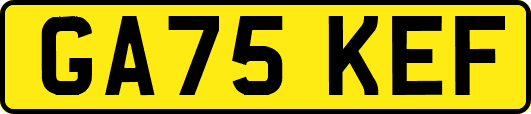 GA75KEF