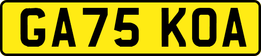 GA75KOA