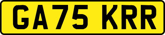 GA75KRR