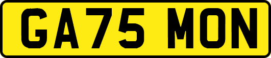 GA75MON