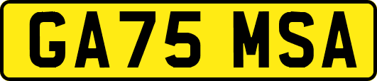 GA75MSA