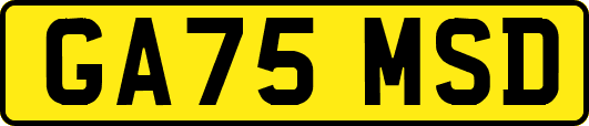 GA75MSD