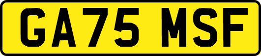 GA75MSF