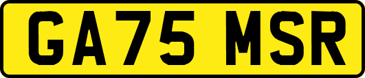 GA75MSR