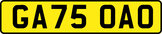 GA75OAO
