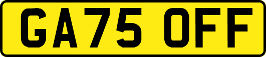 GA75OFF