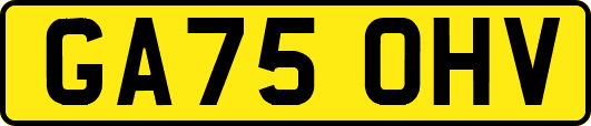 GA75OHV