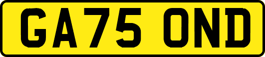 GA75OND