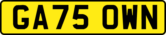 GA75OWN