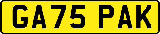 GA75PAK