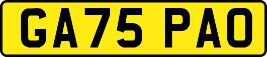 GA75PAO