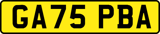 GA75PBA