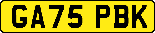 GA75PBK