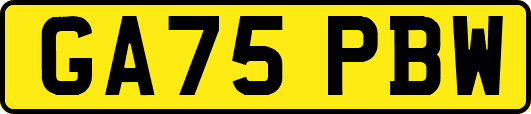 GA75PBW
