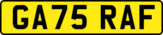 GA75RAF