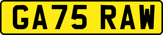 GA75RAW
