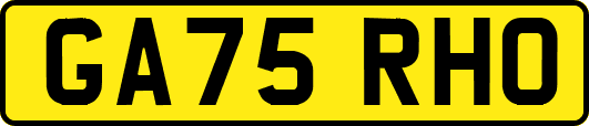 GA75RHO