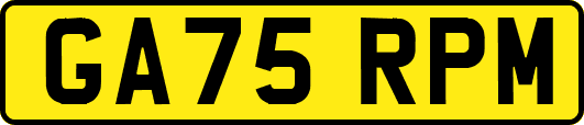 GA75RPM