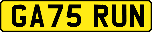 GA75RUN