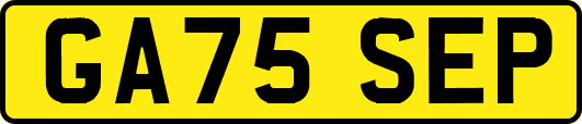 GA75SEP