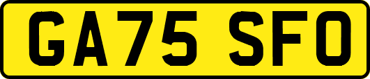 GA75SFO