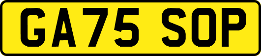 GA75SOP
