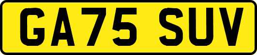 GA75SUV