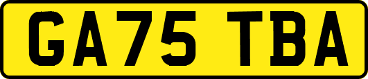 GA75TBA