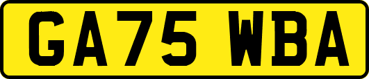 GA75WBA