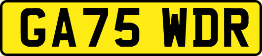 GA75WDR