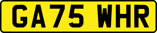 GA75WHR