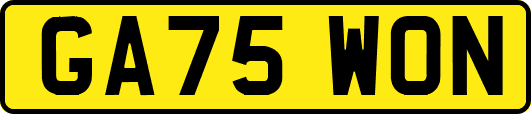 GA75WON