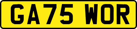 GA75WOR