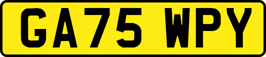GA75WPY