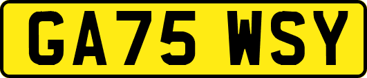 GA75WSY