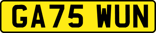 GA75WUN