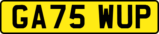GA75WUP