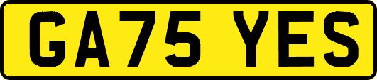 GA75YES