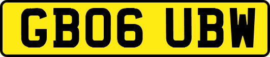 GB06UBW