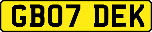 GB07DEK
