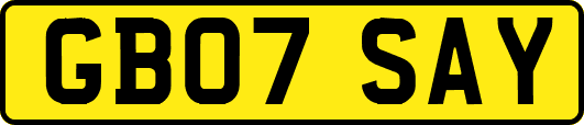 GB07SAY