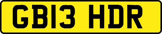GB13HDR