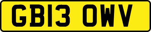 GB13OWV