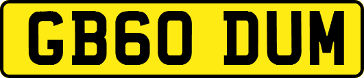 GB60DUM