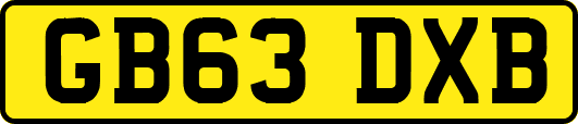GB63DXB