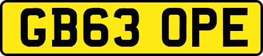 GB63OPE