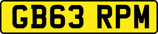 GB63RPM