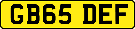 GB65DEF