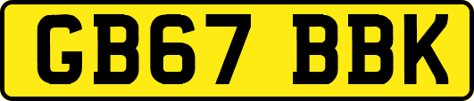 GB67BBK